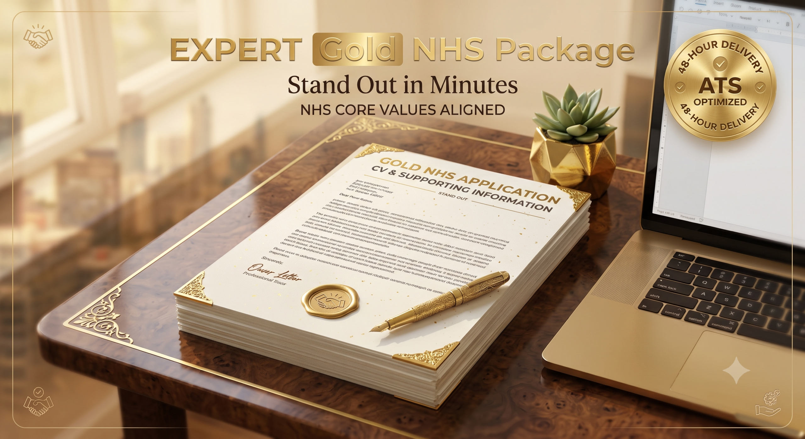Gold NHS Career Package 10 Years +