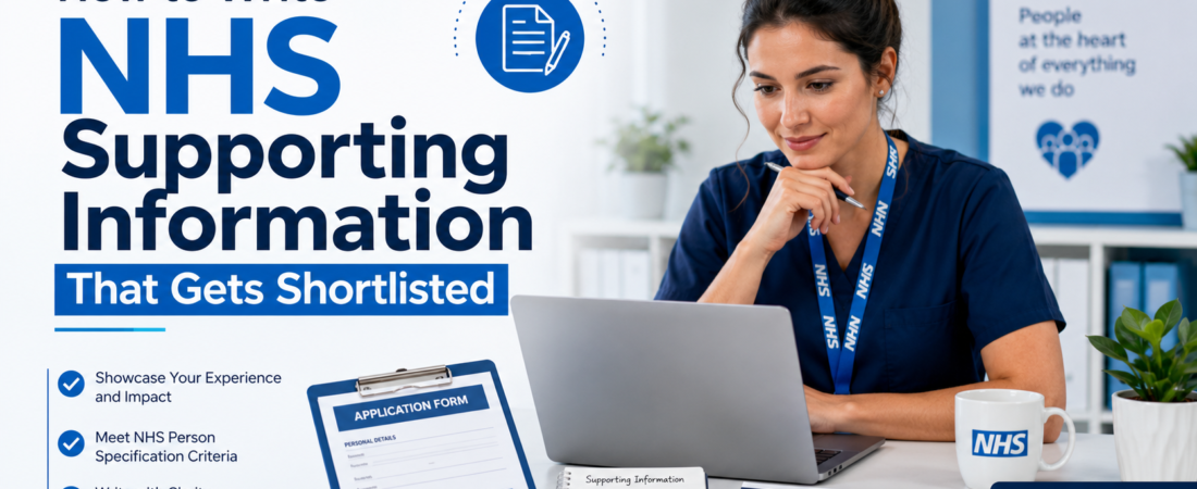How to Write NHS Supporting Information That Gets Shortlisted
