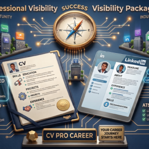 Professional Visibility Package (CV + LinkedIn Package) 3 +Years