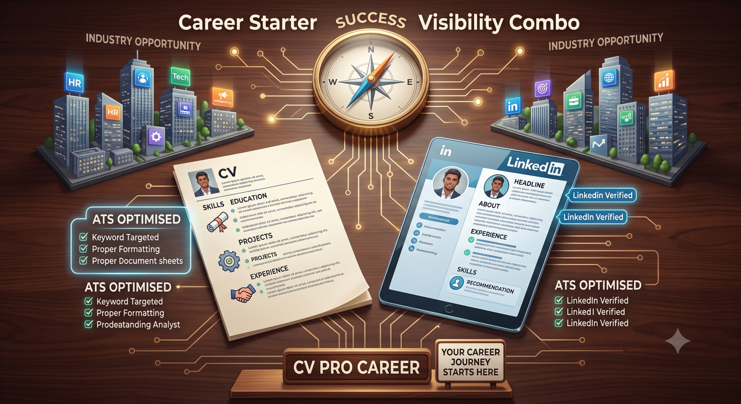 Career Starter Visibility Package (0-3 Years)